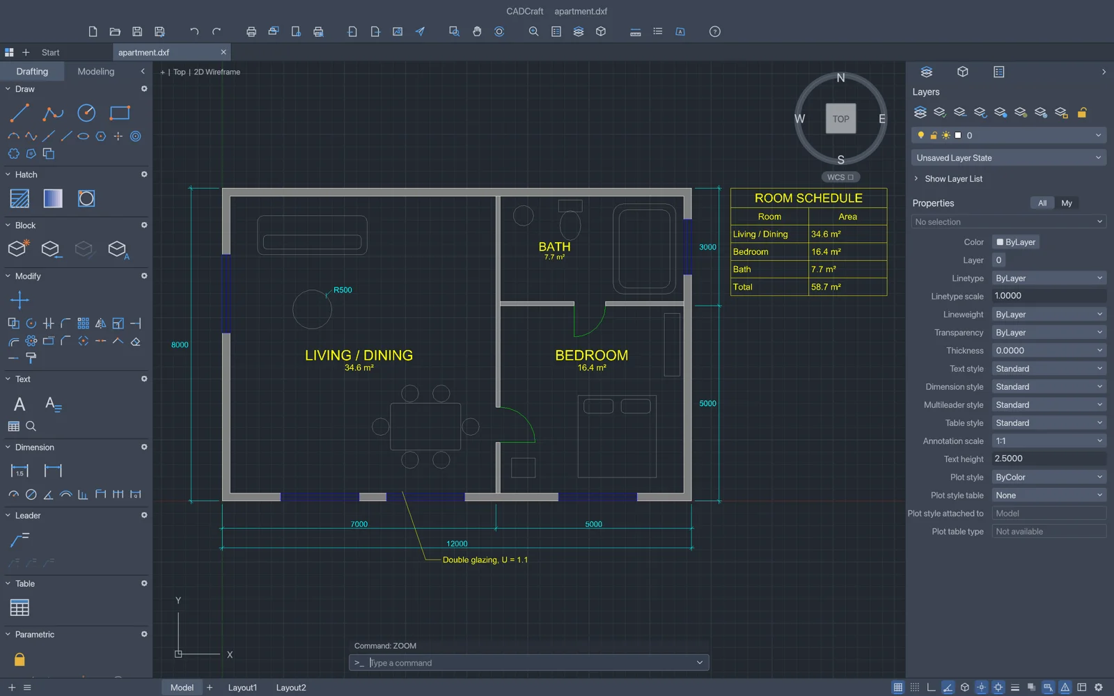 CADCraft official Craft Apps workspace preview